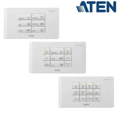 Teclado de 6, 9 o 12 botones para sistemas de control VK Aten VK0200