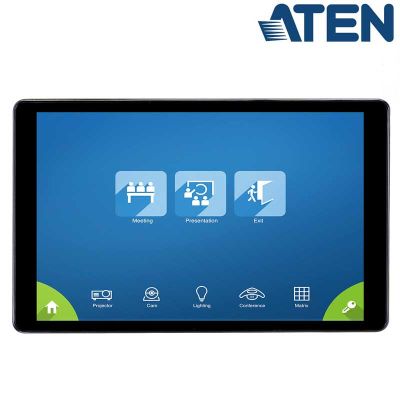 Panel táctil de 8 ”con PoE y aplicación nativa del sistema de control Aten VK320