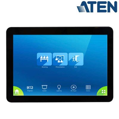 Panel táctil de 10,1 ”con PoE y aplicación nativa del sistema de control Aten VK330