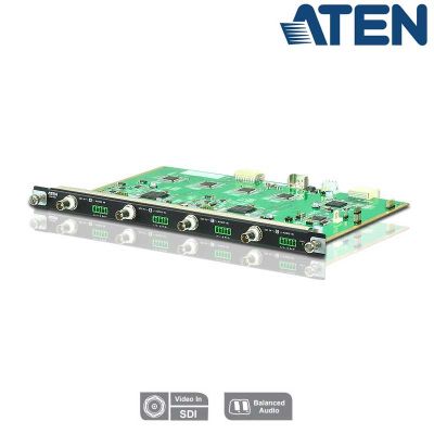 Tarjeta de Entrada 3G-SDI de 4 puertos Aten VM7404