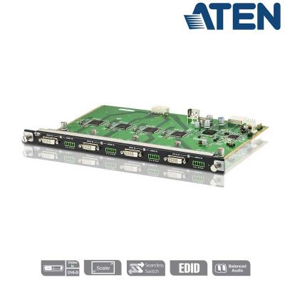 Tarjeta de Entrada DVI de 4 puertos Aten VM7604