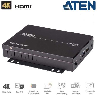 Sistema de reserva de salas y espacio de reuniones — infoPlayer Aten VR610