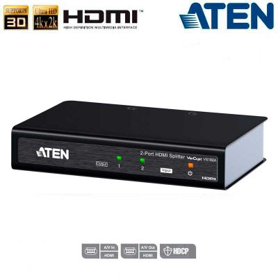 Video Splitter HDMI 4Kx2K de 2 Puertos Aten VS182A