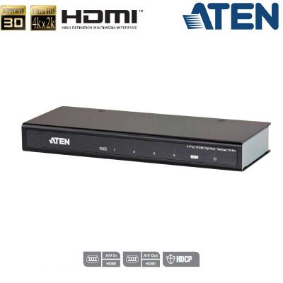 Video Splitter HDMI 4Kx2K de 4 Puertos Aten VS184A