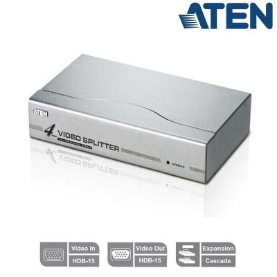 Video Splitter VGA de 4 Puertos (350Mhz) Aten VS94A