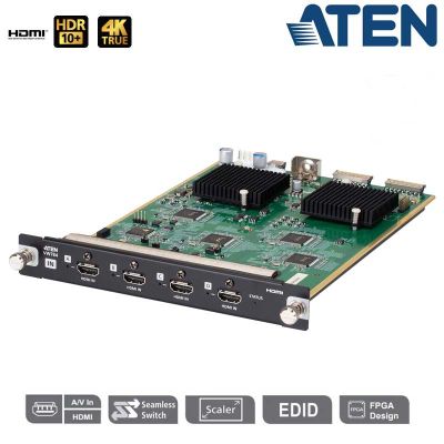Tarjeta de entrada HDMI 4 puertos 4K para la serie VW Aten VW784