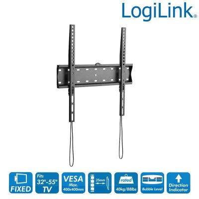 Soporte TV de Pared Fijo, 32-55'', 40 kg LogiLink BP0013