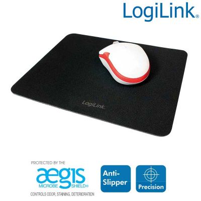 Alfombrilla Antimicrobial color Negro LogiLink ID0149