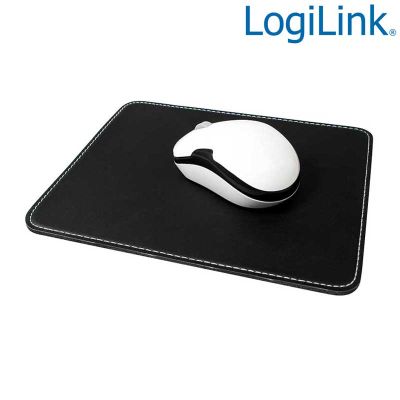 Alfombrilla de cuero color Negro LogiLink ID0150
