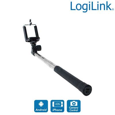 Palo extensible Bluetooth para Selfies Logilink BT0031