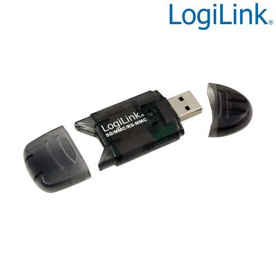 Lector de Tarjetas USB 2.0, SD/MMC Formato Pen Logilink CR0007