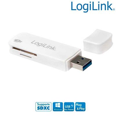 Lector de Tarjetas USB 3.0 Formato Pen Logilink CR0034A