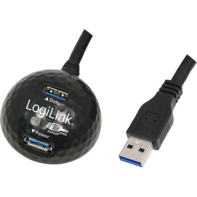 1.5m Extension USB 3.0 con Docking station Logilink CU0035