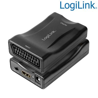 Conversor de vídeo, de Euroconector a HDMI, 1080p, LogiLink CV0160
