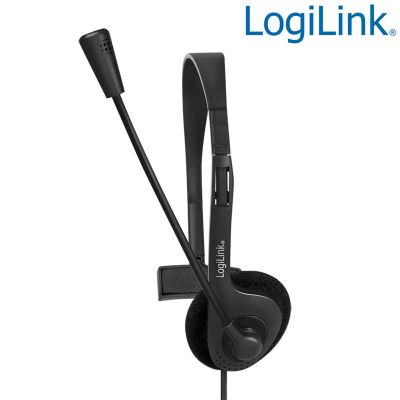 Auricular Mono con Microfono, conector de 3,5 mm, LogiLink HS0054
