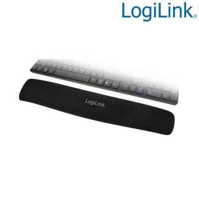 Reposamuñecas de gel para Teclado, Negro LogiLink ID0044