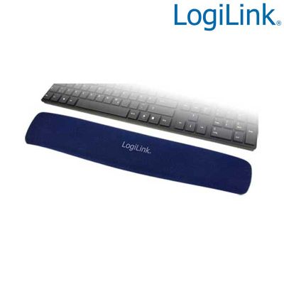 Reposamuñecas de gel para Teclado, Azul LogiLink ID0045