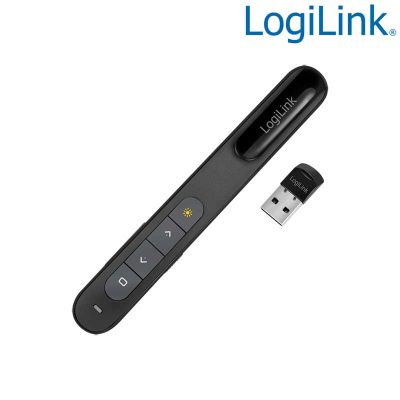 Puntero laser inalámbrico 2,4 GHz, 3 botones, 50m LogiLink ID0190