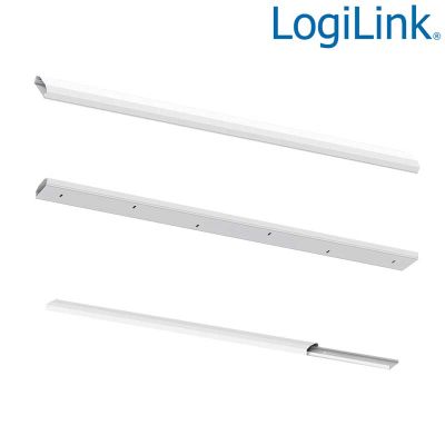 Canaleta para cables 750 x 60 x 20mm, color blanco, PVC LogiLink KAB0112