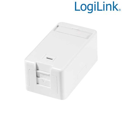 Caja Superficie para 1 conector tipo Keystone LogiLink NK4079