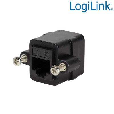 Acoplador RJ45 Cat.5e Hembra - Hembra con tornillos LogiLink NP0098