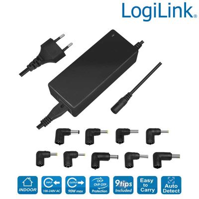 Alimentador Universal Portatil 90W LogiLink PA0215