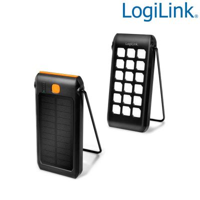 Power Bank 10.000 mAh, Carga Solar Logilink PA0273
