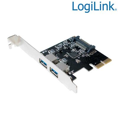 Tarjeta PCI Express 2 Puertos USB 3.1 Tipo A Logilink PC0080