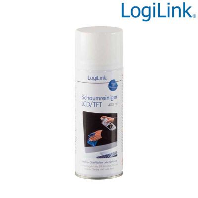Espuma limpiadora para pantalla TFT / LCD, 400ml Logilink RP0012