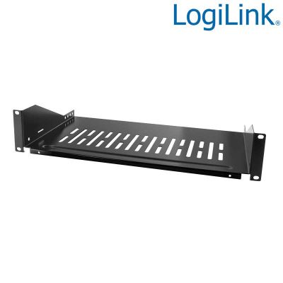 Bandeja Colgante de 19'' 2U Fondo 400 Negra Logilink SF2C45B