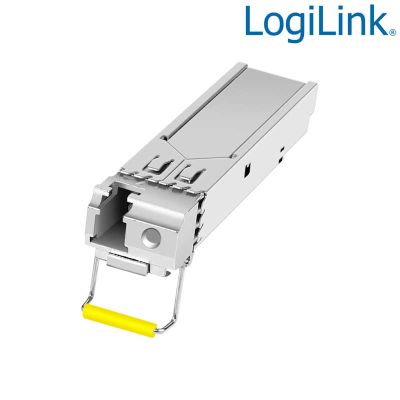 Módulo transceptor SFP bidireccional 1.25G TX1550/RX1310 SM,20 km LC LogiLink SFP004