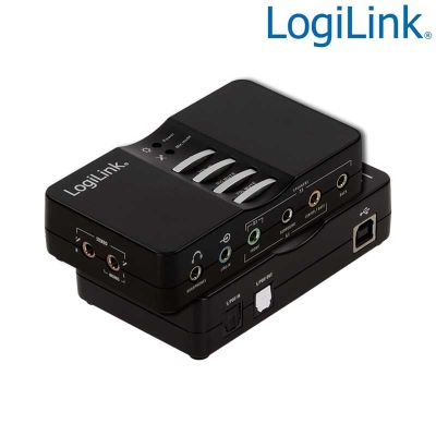 Tarjeta de sonido externa 7.1 USB de 8 canales LogiLink UA0099