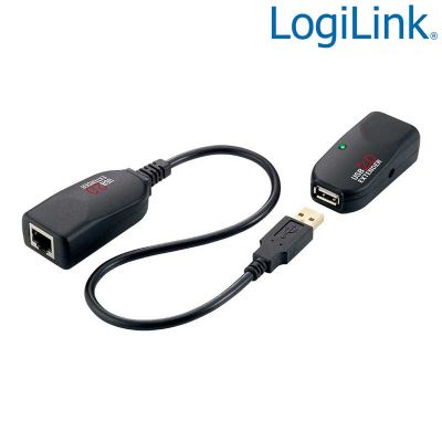 Extensor USB 2.0 sobre Cat.5e/ 6 (50m) LogiLink UA0178