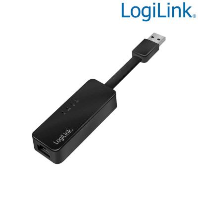 Cable Adaptador USB 3.0 Ethernet Gigabit  LogiLink UA0184A