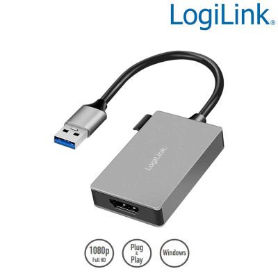 Conversor USB 3.0 a HDMI LogiLink UA0233A